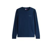 Tommy Jeans - Maglia a maniche lunghe TJM Slim Chest Linea Uomo Blu S