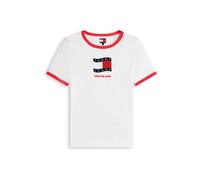 Tommy Jeans Maglietta 'NOVELTY' navy / rosso / bianco Donna Tommy Jeans XXS