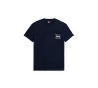 Tommy Jeans Dm0dm23177 Short Sleeve T-shirt Blu L Uomo