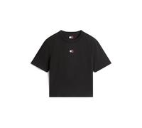 Tommy Jeans Maglietta 'Tommy Badge Boxy' rosso / nero / bianco Donna - Abbigliamento - Taglie comode - Maglie e top - Maglie e T-shirt Tommy Jeans XXS