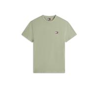 Tommy Jeans Maglietta 'Tommy Badge' verde chiaro / rosso acceso / bianco Uomo - Abbigliamento - Taglie comode - Maglie e T-shirt Tommy Jeans XXL