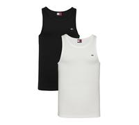 Tommy Jeans Maglietta 'Tommy Flag Extra Slim Tank' nero / bianco Uomo Tommy Jeans L