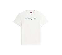 Tommy Jeans - Tjm Reg Linear Logo DM0DM20744 Bianco - Abbigliamento M Bianco