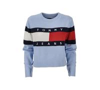 Tommy Jeans Maglione Center Flag Donna Art DW0DW19335 Regular Fit