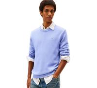 Tommy Jeans Maglione da Uomo Tjm Slim Ess Ext DM0DM21787 Pullover Maglione, Blu (Iris Nordico), S, Blu (Iris Nordico), S