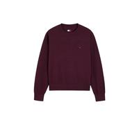 Tommy Jeans - Maglione Girocollo Boxy - - Knitwear - Donna - Marrone - S