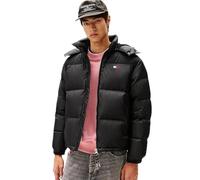Giacca con cappuccio Tommy Jeans Alaska Down Puffer nero puro - M