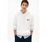 TOMMY JEANS Men's Hoodies Breathable Lightweight Stretchy Training Commuting Weekend Black DM0DM22680-YBL L,M,S,XLTessuto