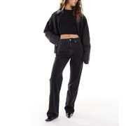 Tommy Jeans - Mia - Jeans dritti a vita medio alta lavaggio nero W27 L32