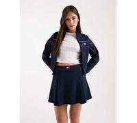Tommy Jeans - Minigonna in piqué blu navy in coordinato XL