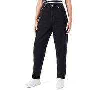 Tommy Jeans Mom Jean Uhr TPR Ai4185Dw0Dw21389 Affusolato, Denim (Denim Black), 34W x 32L Donna