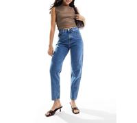 Tommy Jeans - Mom jeans a vita ultra alta lavaggio medio-Blu W29 L32