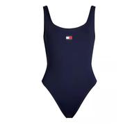 Tommy Jeans One Piece Ext Sizesuw0Uw05094 Costume Intero con Scollo Rotondo, Blue (Dark Night Navy), M Donna