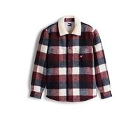 TOMMY JEANS Overshirt rosso scuro | M