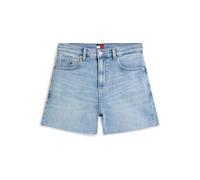 Tommy Jeans Pantaloncini di Denim Tommy Jeans modello Mom con effetto baffi 38 blu