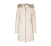 Tommy Jeans - Parka Imbottita con Cappuccio - - Coats - Donna - Bianco - S