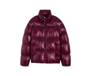 Tommy Jeans - Piumino Shiny Down Ripstop Relaxed - - Jackets - Donna - Rosso - XS