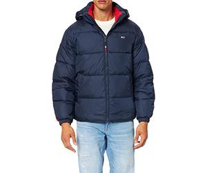 Tommy Jeans Piumino Tjm Back Flag da Uomo, Twilight Navy, XL