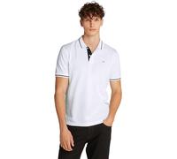 Tommy Jeans Tjm Reg Tipped Polo DM0DM20745 S/S, White (Ecru), XS Uomo