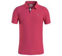Tommy Jeans Polo Logo Fronte Cotone Rosa