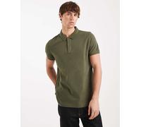 Tommy Jeans Tjm Slim Placket Polo Ext Dm0Dm20676, Polo a Maniche Corte, Uomo, Verde (Dark Greenery), XS