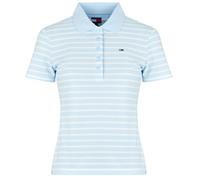 Tommy Jeans Polo TJW SLIM ESSENTIAL SS POLO in Blu EU M