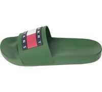Tommy Jeans Zoccoletto 'Essential' verde scuro / rosso / nero / bianco, Taglia 44