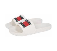 TOMMY JEANS POOL SLIDE ESS by Tommy Hilfiger 43 Bianco