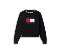 Tommy Jeans Pullover blu scuro / rosso / nero / bianco Donna - Abbigliamento - Taglie comode - Pullover e cardigan - Pullover Tommy Jeans M
