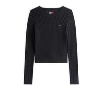Tommy Jeans - Tjw Cable Essential DW0DW22165 Nero - Abbigliamento S Nero