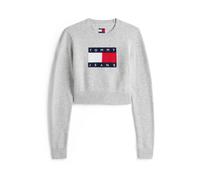 Tommy Jeans Pullover navy / grigio chiaro / rosso / bianco Donna Tommy Jeans XL