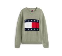 Tommy Jeans Pullover navy / verde pastello / rosso / bianco Uomo - PROMO - Pullover e cardigan - Pullover - Pullover girocollo Tommy Jeans L