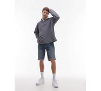 Tommy Jeans - Ronnie - Pantaloncini di jeans lavaggio scuro-Blu navy 30