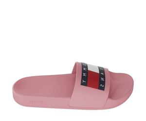 Tommy Jeans - Rosa Flag Pool Slides Flip Flops - - Shoes - Donna - Rosa - 40 EU