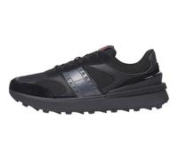 Tommy Jeans Runner Tecnico Uomo Tjm Ess Em0em01537 Basso Top, Black, 43 EU