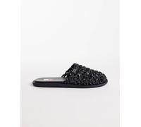 Tommy Jeans - Sabot bassi in rete nera-Nero 41