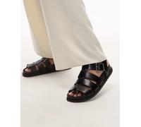 Tommy Jeans - Sandali neri con fibbia-Nero 41