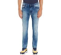 Tommy Jeans Scanton Slim Wlbs Dm0Dm09554, Pantaloni di jeans Uomo, Blu (Wilson Light Blue Stretch), 30W / 36L