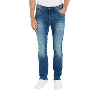 Tommy Jeans Scanton Slim Wmbs Dm0Dm09549, Pantaloni di jeans Uomo, Blu (Wilson Mid Blue Stretch), 36W / 36L
