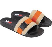 Tommy Jeans Scarpe da Mare Uomo Pool Slide Ciabatte, Beige (Tawny Sand), 46 EU