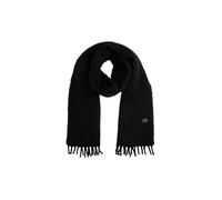 Tommy Jeans Donna Sciarpa Heritage Solid Morbida, Nero (Black), Taglia Unica