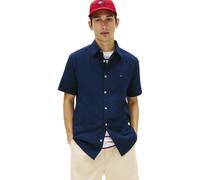 TOMMY JEANS Seersucker Ext M - camicia a maniche corte - uomo Blue M