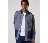 Tommy Jeans - Shirt Jacket Cj6053 Blu - Abbigliamento S Blu