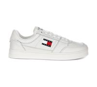 Tommy Jeans, ,Shoes ,Uomo ,Bianco ,43 EU Sneakers in Pelle Bianca per Uomo