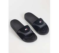 Tommy Jeans - Sliders da piscina nere-Nero 43