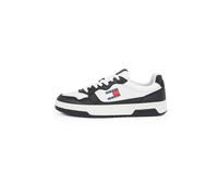 Tommy Jeans Tjm Cupsole Leather Ess Em0Em01443, Basso Top Uomo, White (Ecru), 46 EU