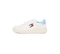 Tommy Jeans Sneaker bassa 'Retro Basket Ess Meg 3A3' navy / blu chiaro / rosso / bianco Donna Tommy Jeans 37 navy / blu chiaro / rosso / bianco