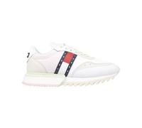 Tommy Jeans Sneakers Cleated Similpelle Bianco