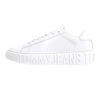 Tommy Jeans Sneakers con Suola Preformata Donna Scarpe, Bianco (White), 39