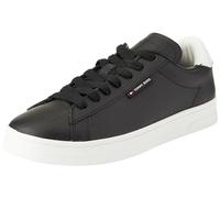 Tommy Jeans Sneakers con Suola Preformata Uomo Scarpe, Nero (Black), 40